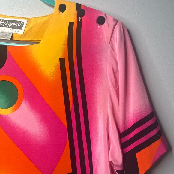 Vintage 80s dress by Pat Argenti - Picture 2 of 7